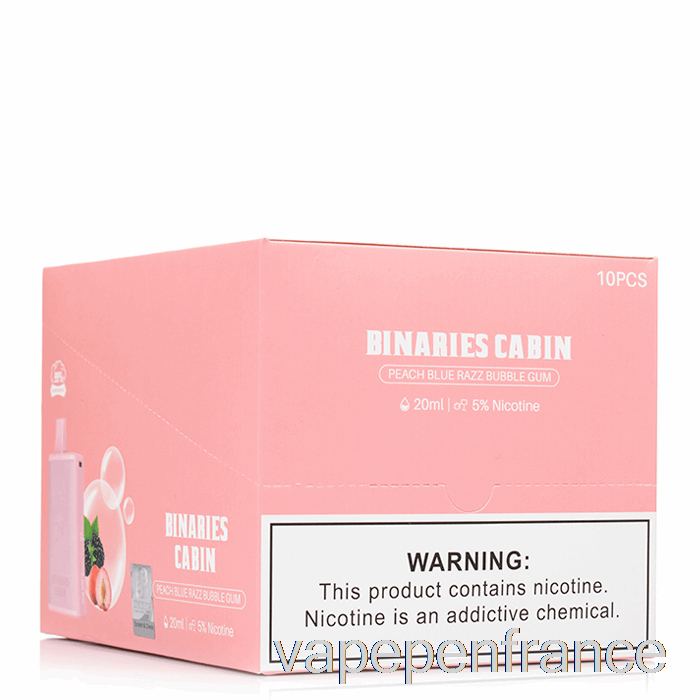 [Pack De 10] Stylo Vape Jetable Horizon Binaries Cabin 10000